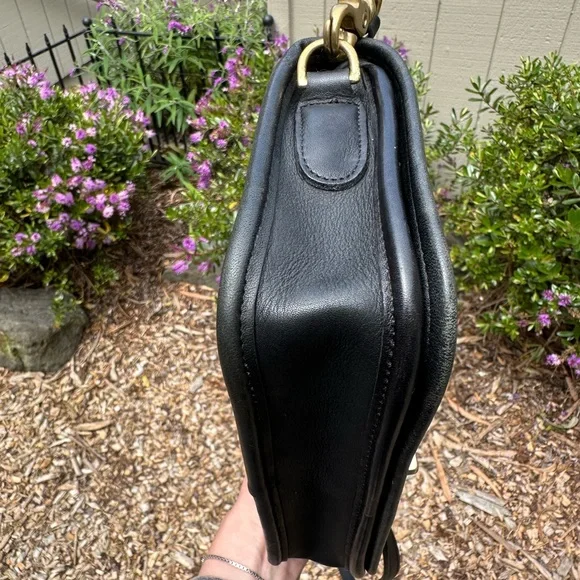 Coach Vintage Pocket Purse Bag 9755 black - Picture 5 of 12